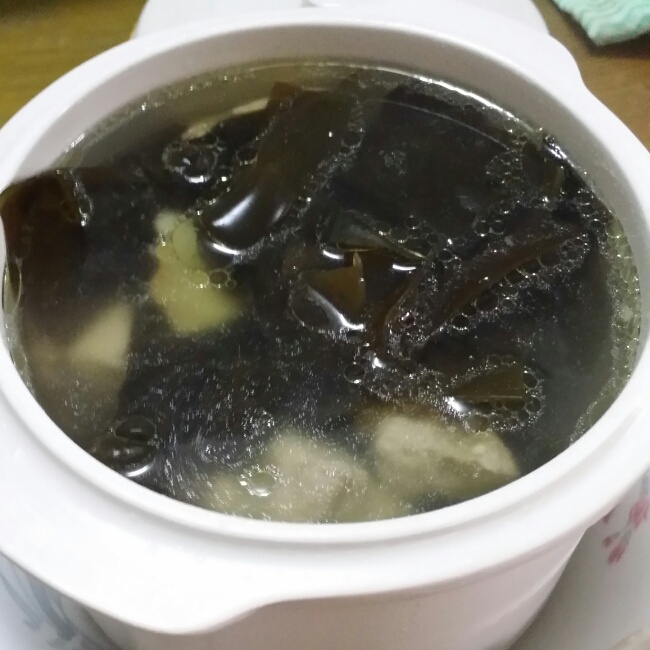 排骨海带汤