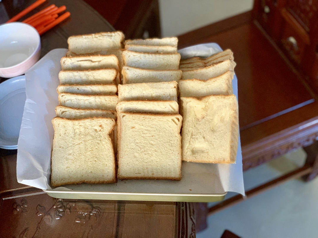 北海道淡奶油吐司 直接法