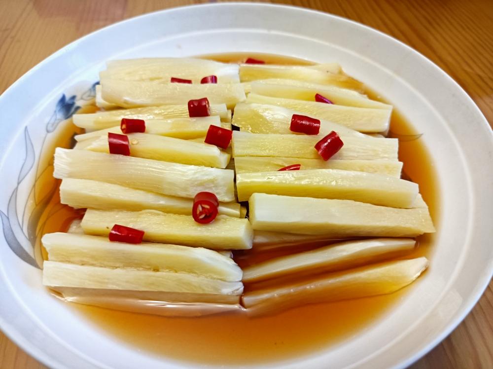 节气蔬食~白露~清蒸茭白（无油）的做法