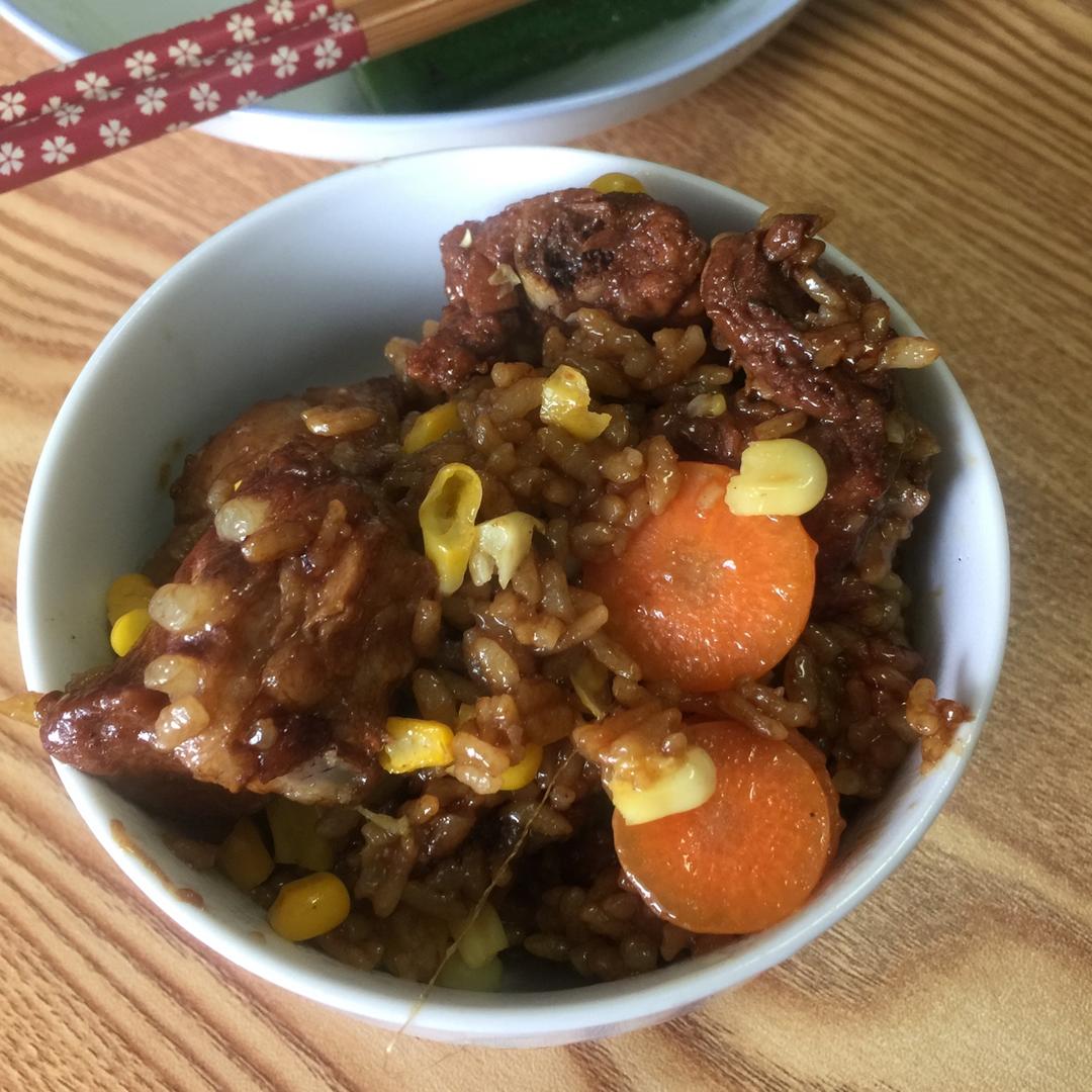 电饭煲排骨饭