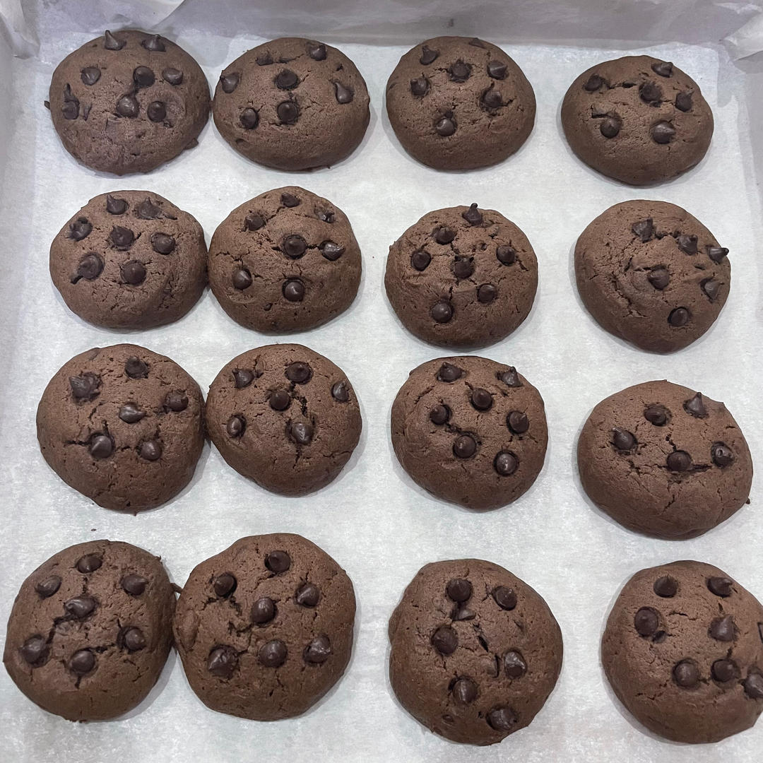 巧克力曲奇-自制趣多多🍪