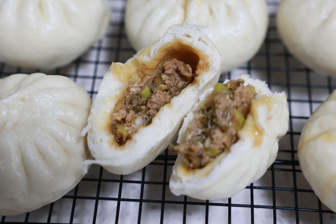 ♨️可以开店的酸菜猪肉包子！