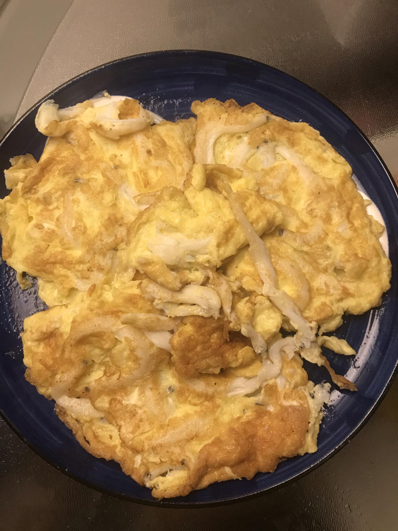 银鱼炒蛋
