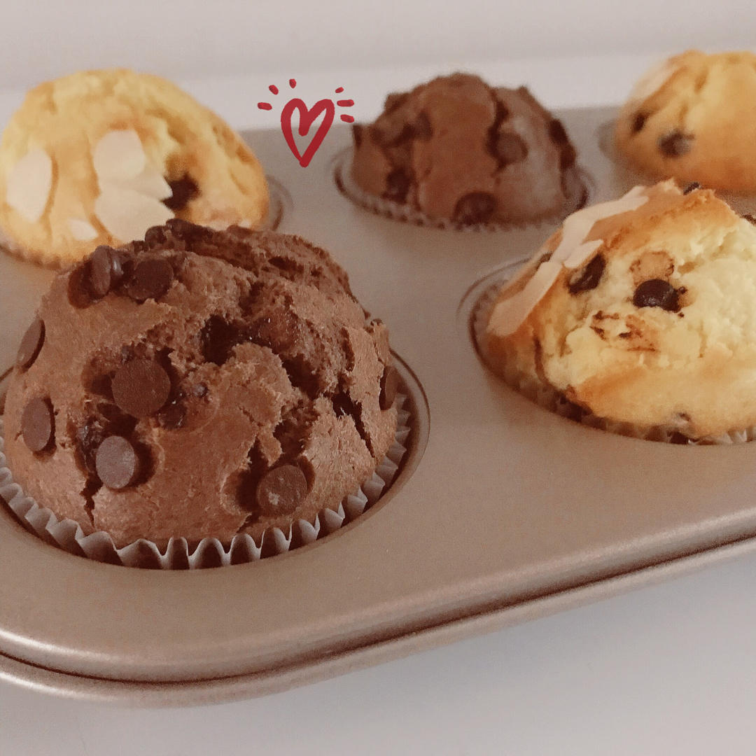 蘑菇头Muffin Cake玛芬蛋糕(麦芬蛋糕）