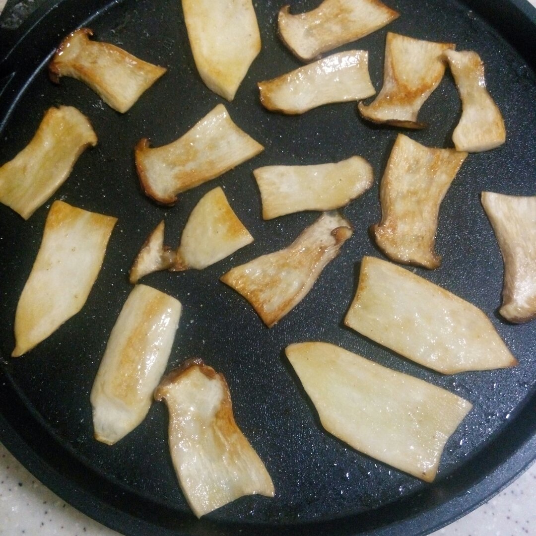 干煎杏鲍菇