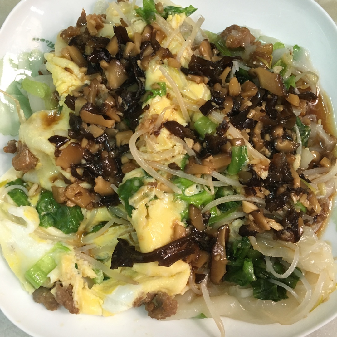 香菇酱汁薄肠粉