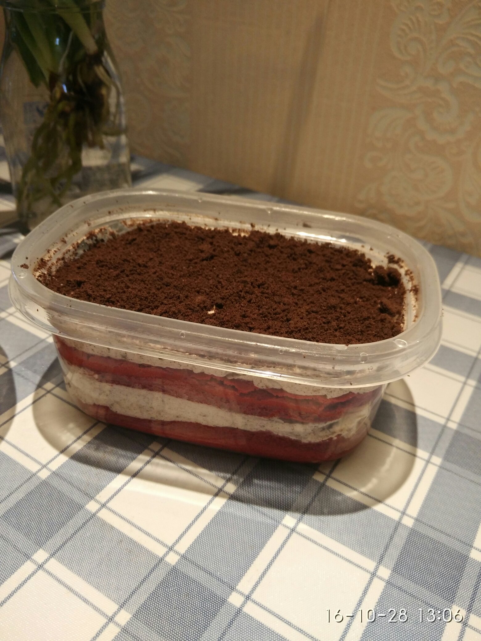 红丝绒版Oreo咸奶油盒子蛋糕的做法