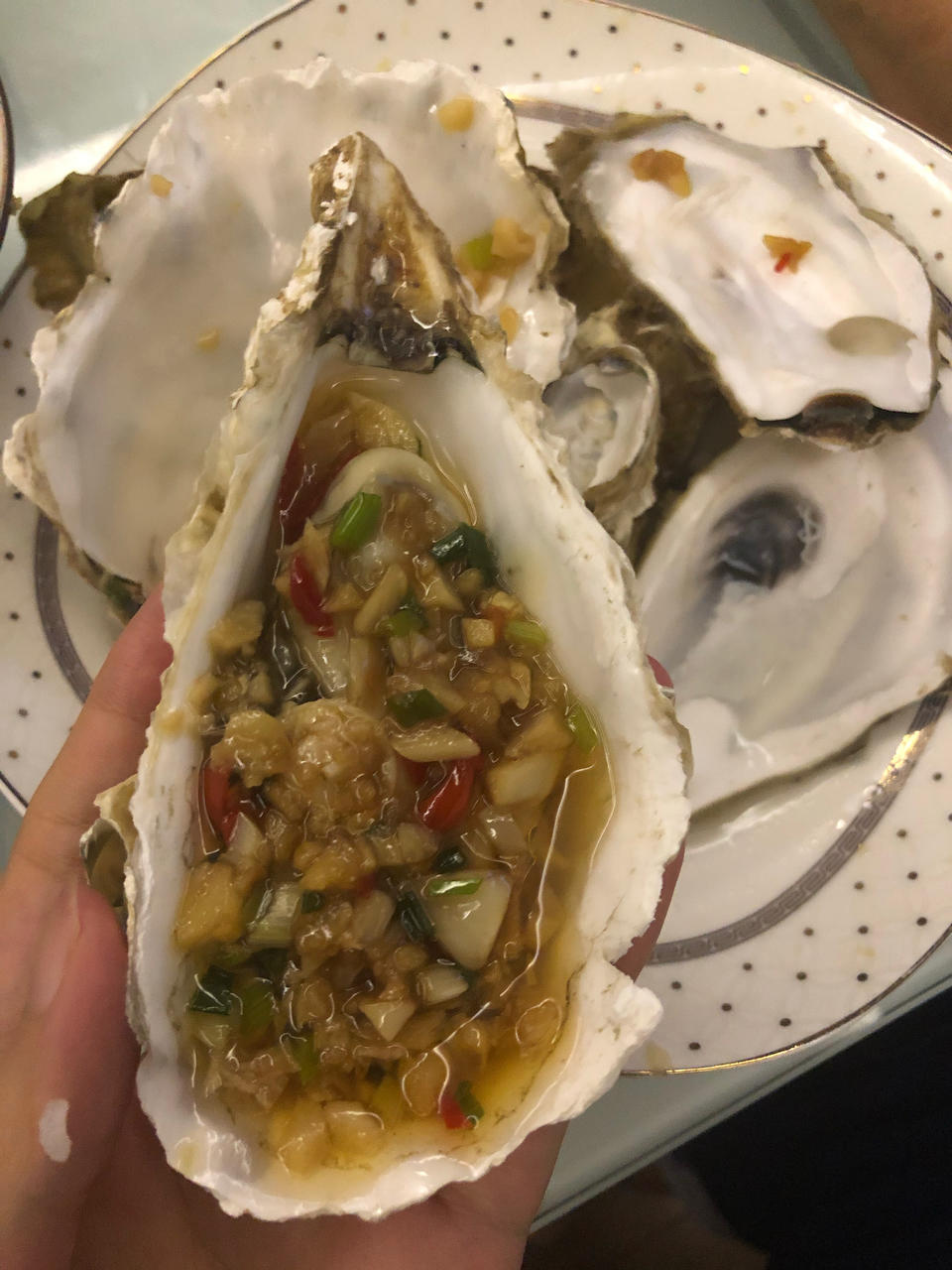 超简单～蒸蒜蓉生蚝