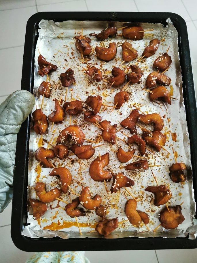 蜜汁牙签鸡胸肉（烤箱版）