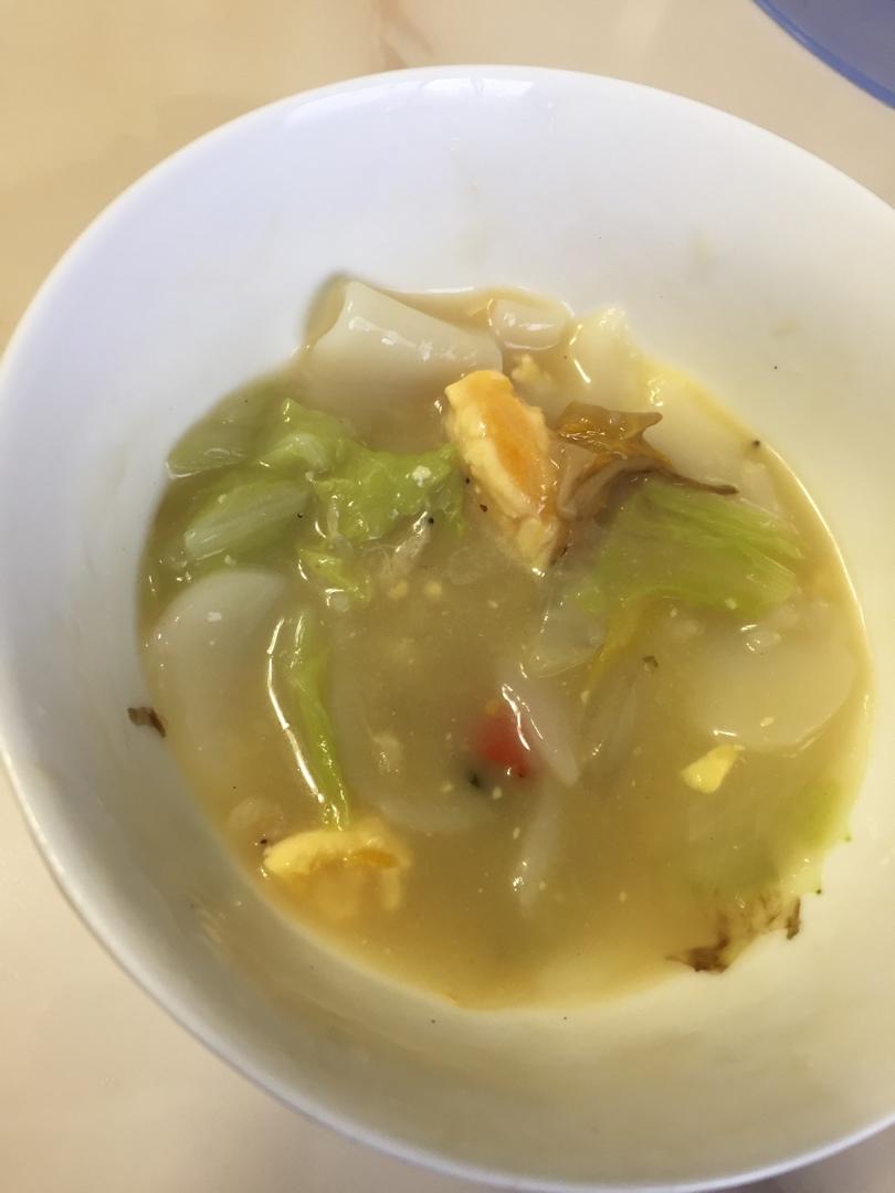 太寻味-煮白粿（年糕）——妈妈的味道