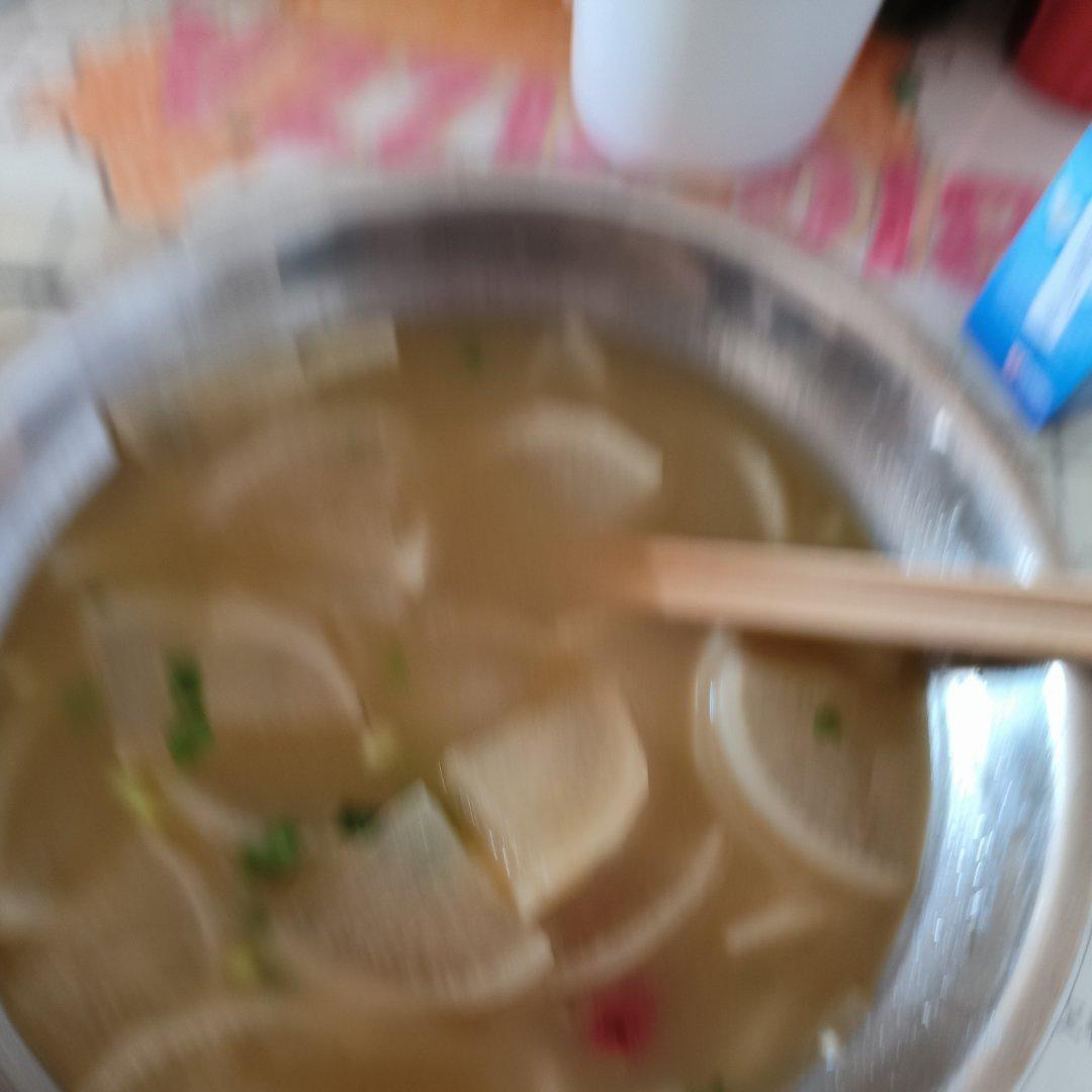 清炖白萝卜
