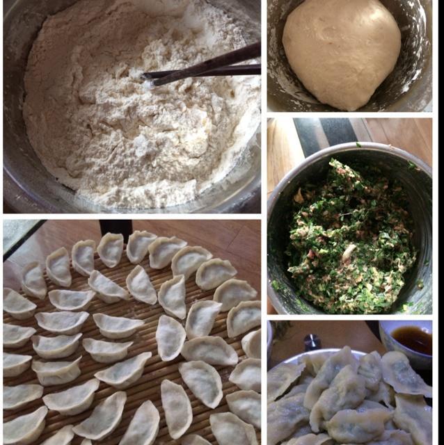 韭菜馅饺子的做法