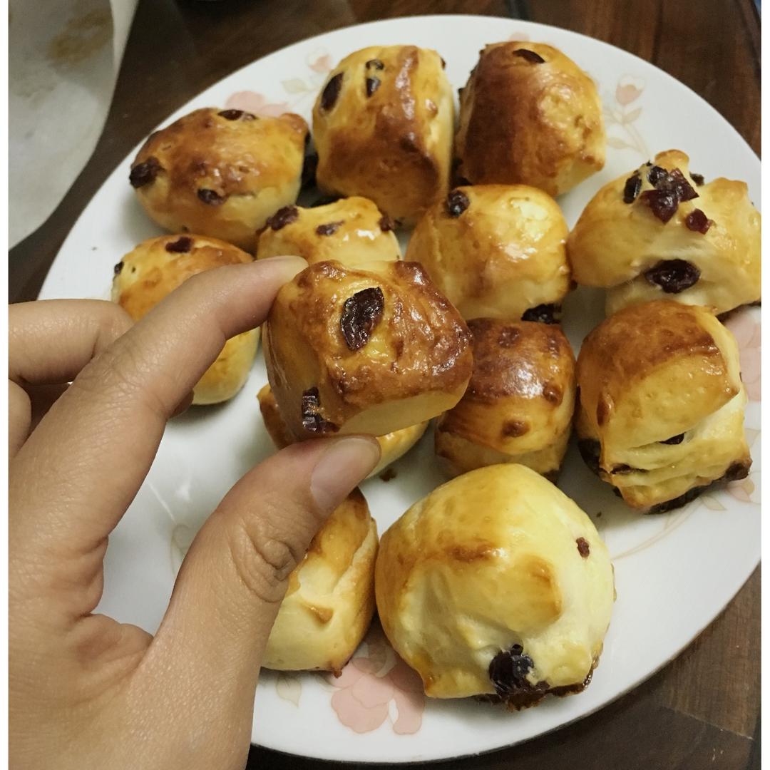 蔓越莓优格小面包块