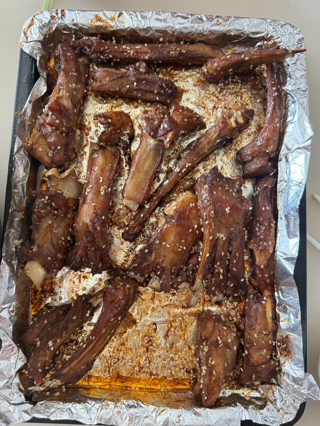 挡不住的诱惑～烤羊排