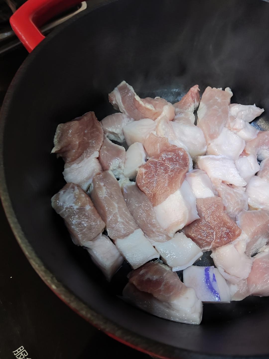 不焯水不放油的家常红烧肉