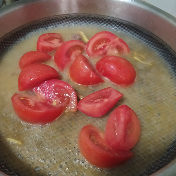 番茄牛肉（孩子的最爱）的做法 步骤5