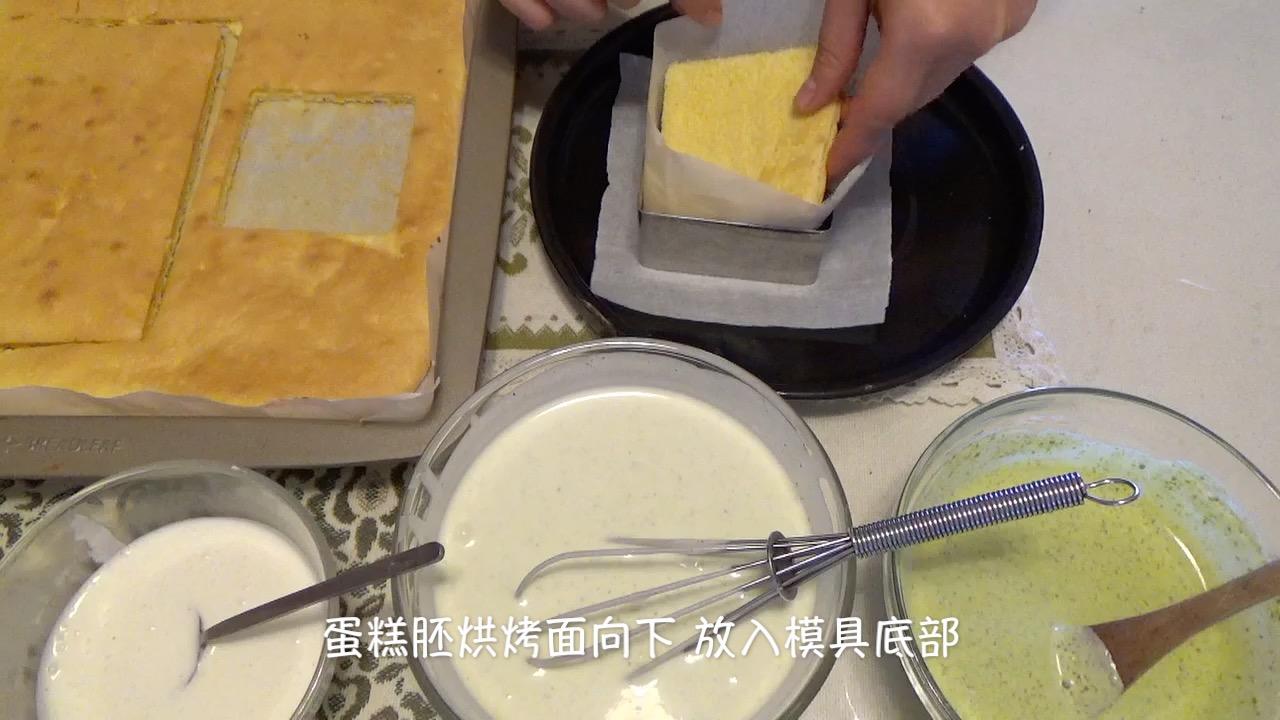开心果椰浆 慕斯蛋糕（视频菜谱）的做法 步骤18