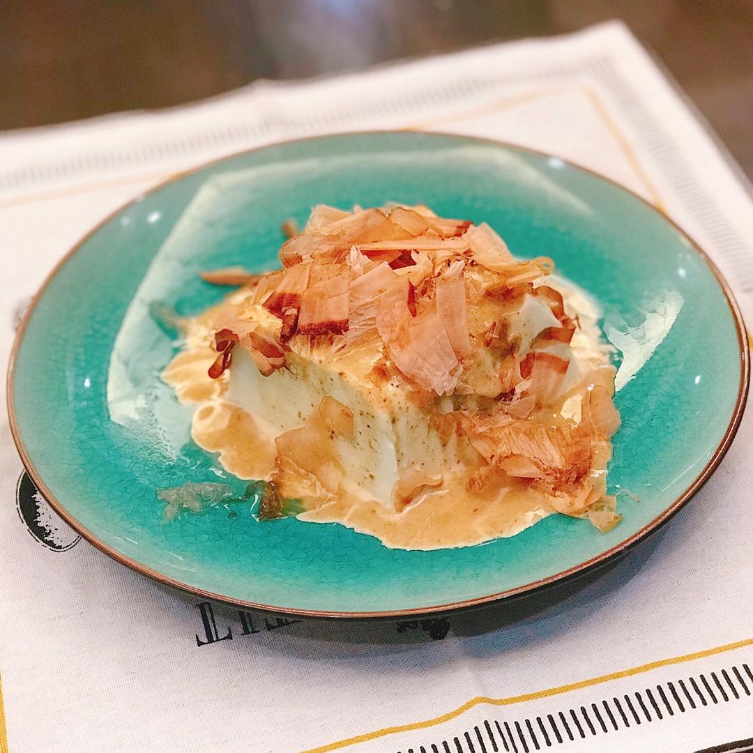 日式凉拌豆腐（冷や奴）