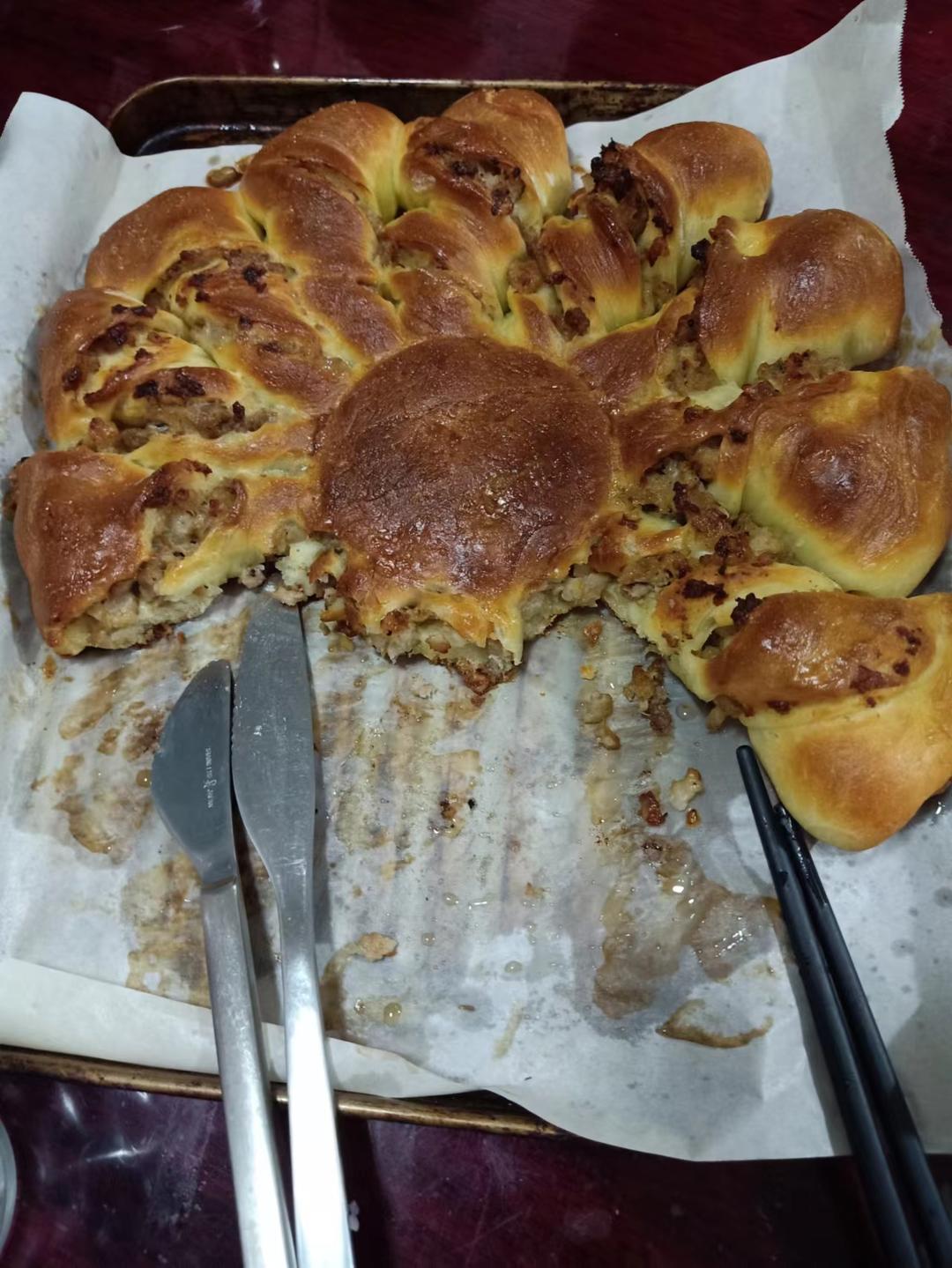 在家也能做的迪拜太阳饼