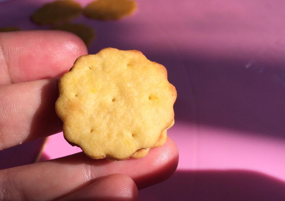 自制雪花酥小奇福饼干