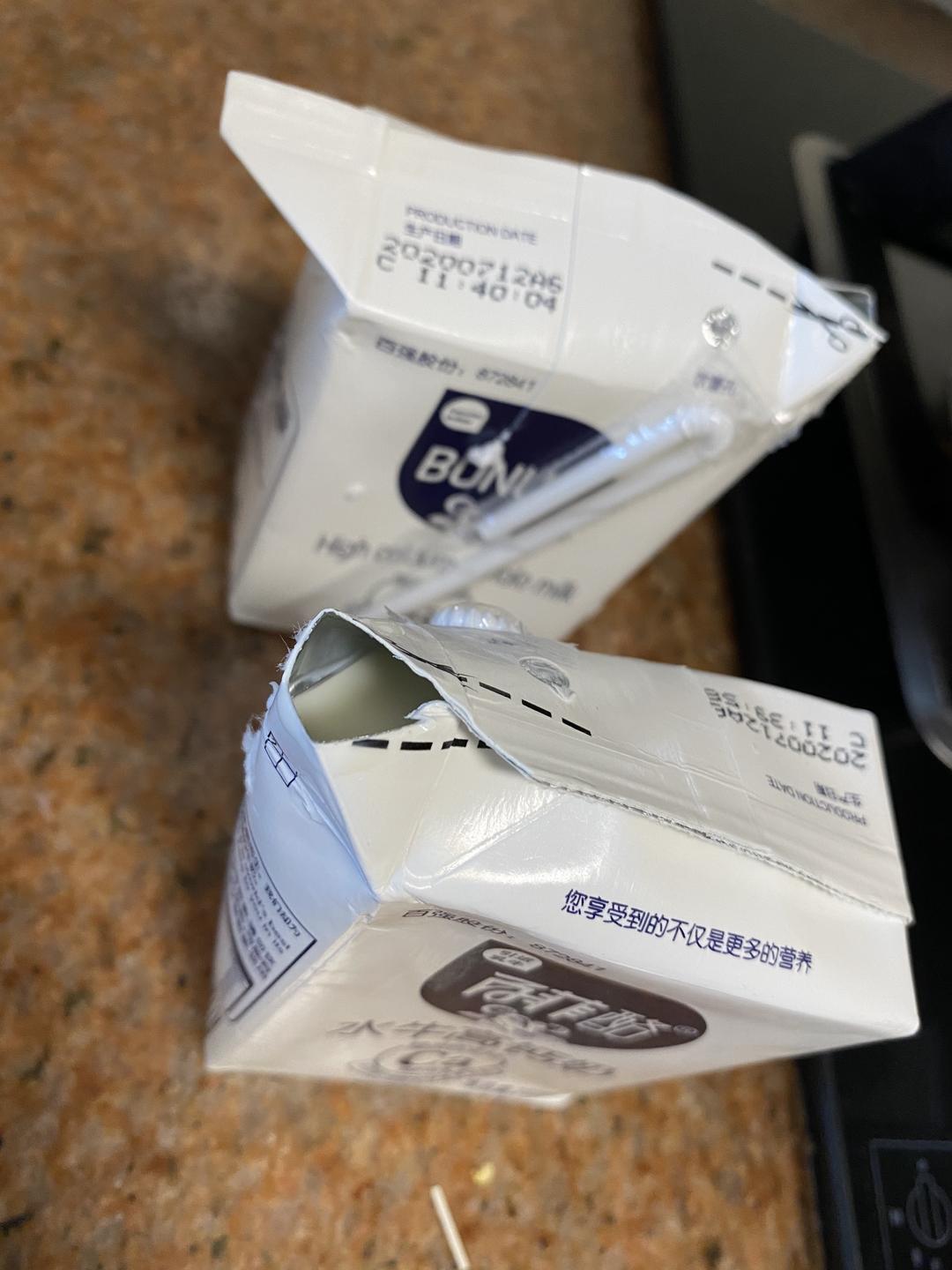 纯奶手撕吐司的做法 步骤1