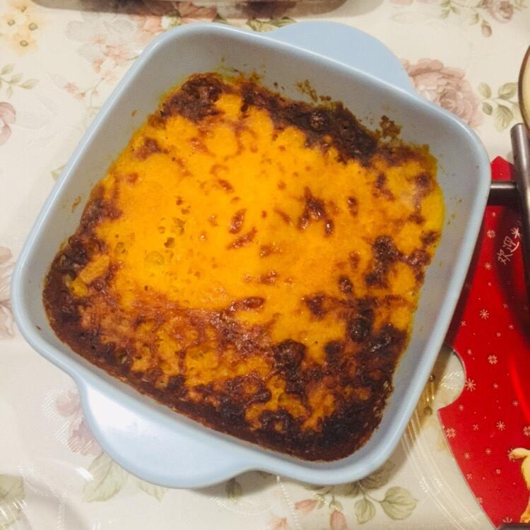 芝士奶油焗红薯