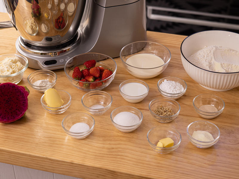 纯奶手撕吐司的做法 步骤1