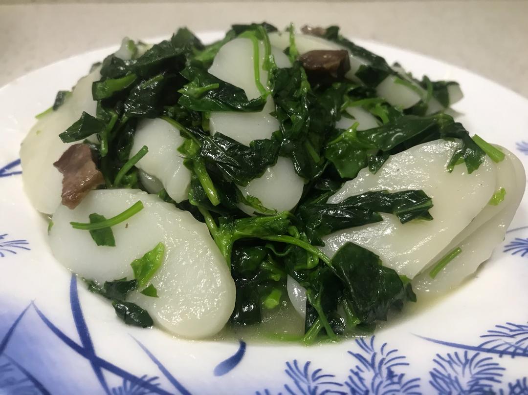 草籽炒年糕
