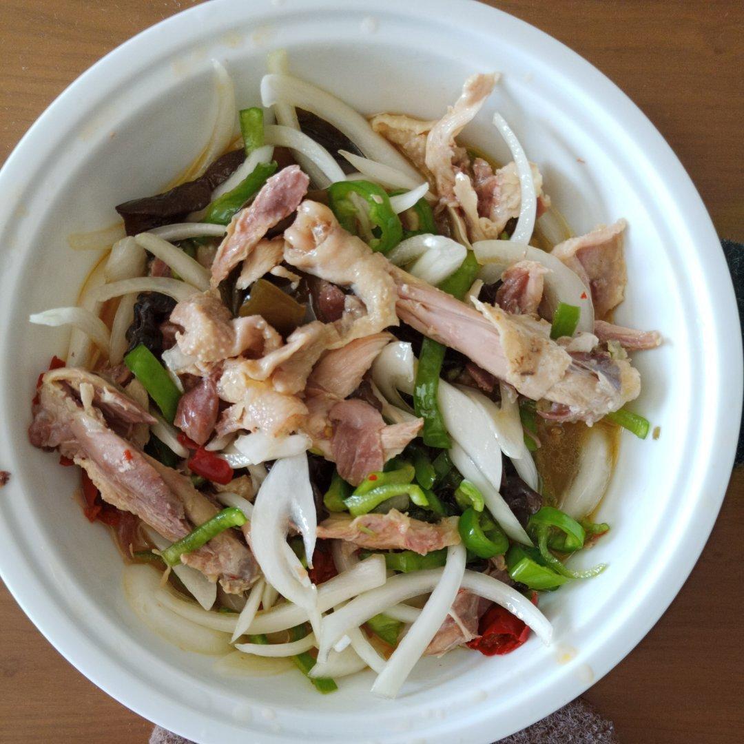 简易版新疆椒麻鸡