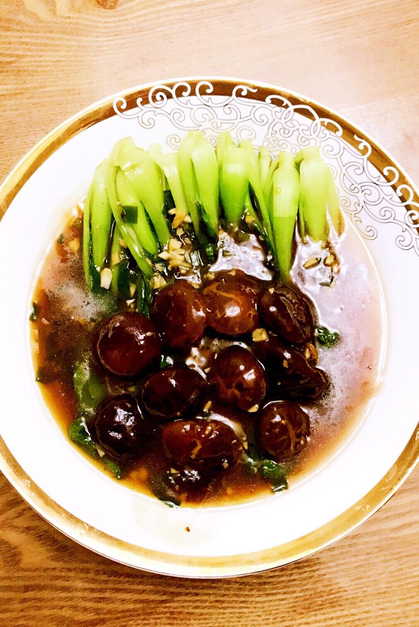 蚝油香菇小油菜