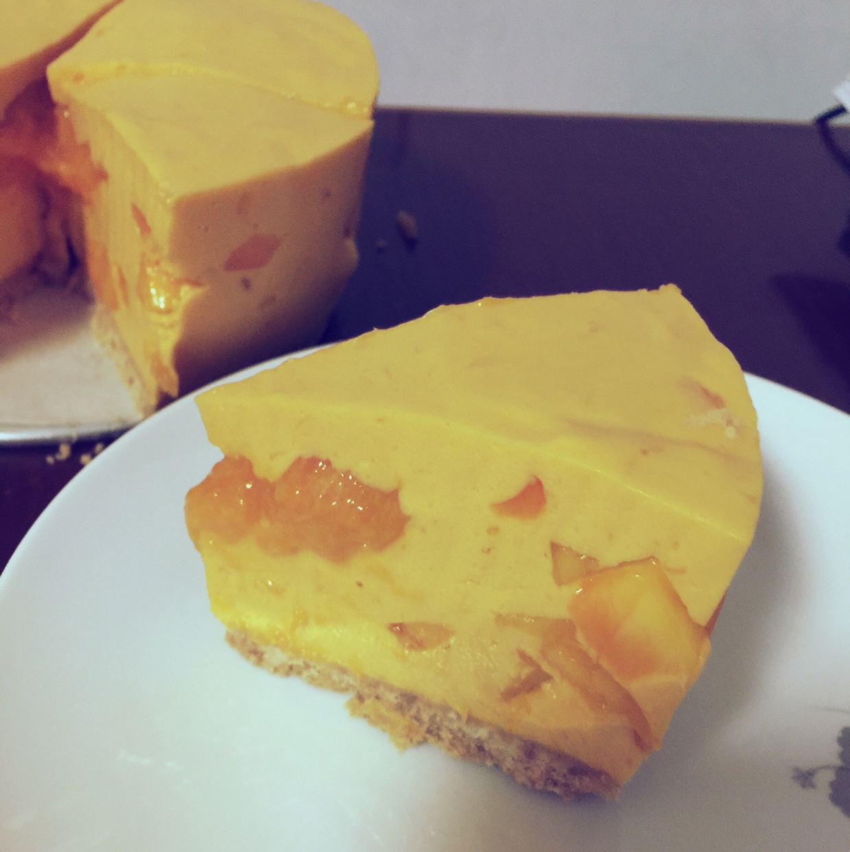 《Tinrry下午茶》教你做芒果流心慕斯（6寸配方）