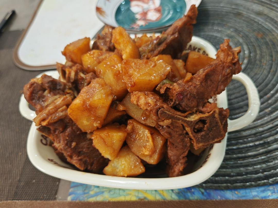 红烧羊蝎子（年夜饭）