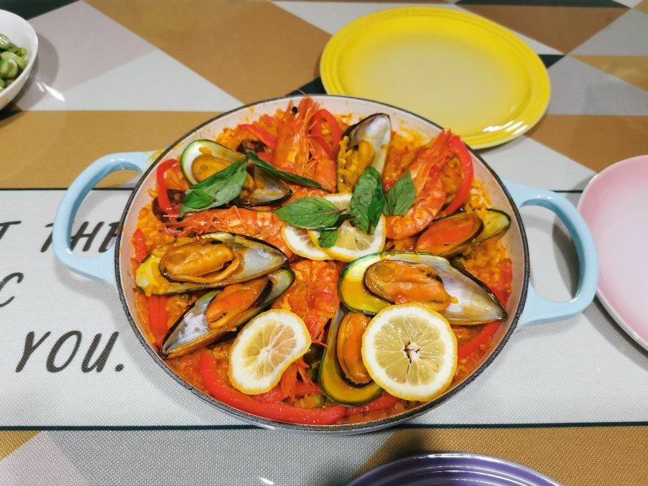 【曼食慢语】Seafood Paella 西班牙海鲜饭