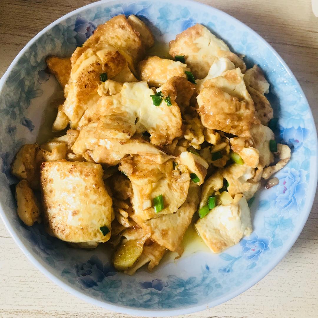 蚝油嫩豆腐