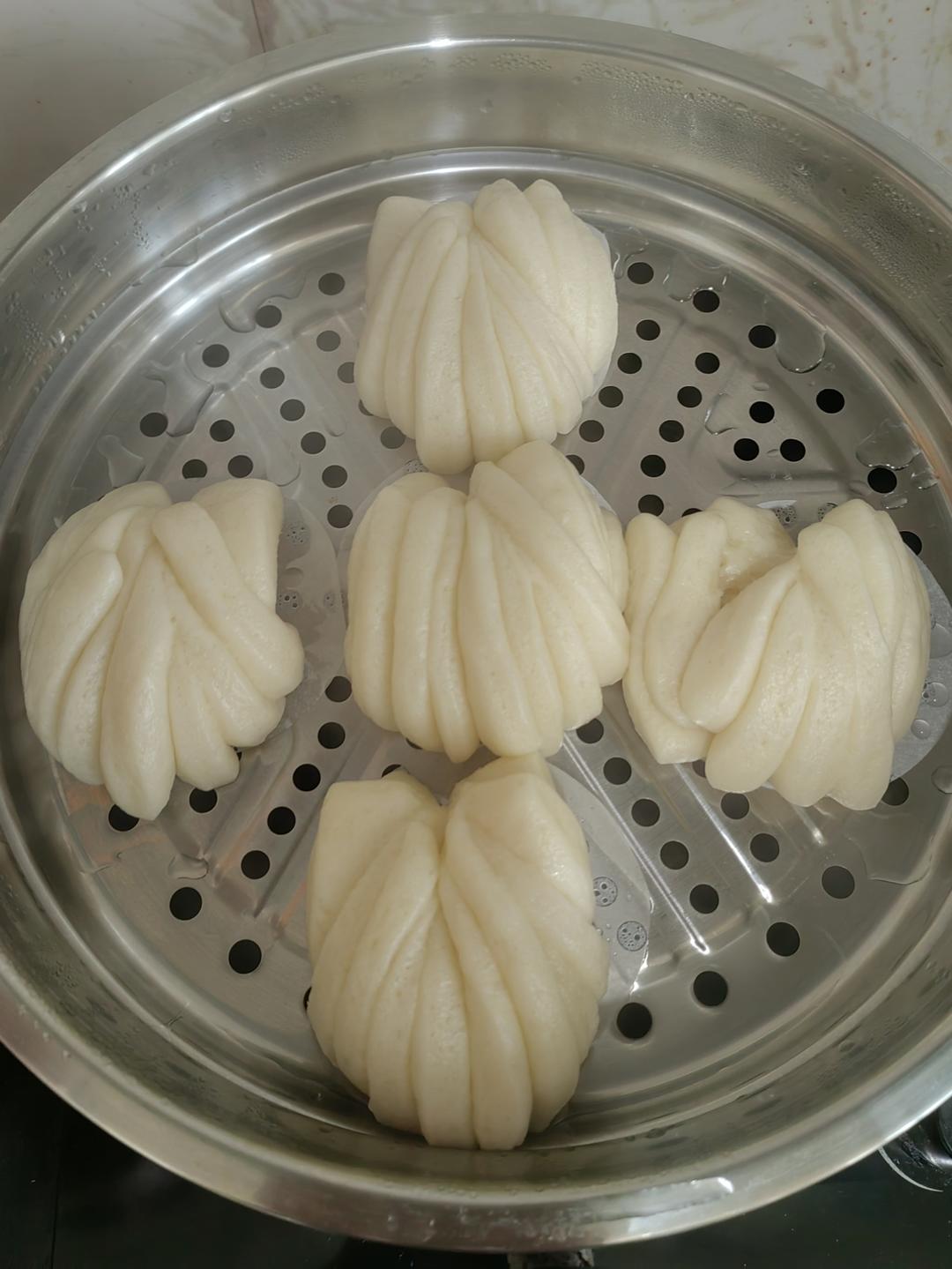 造型漂亮做法超简单的，花卷馒头