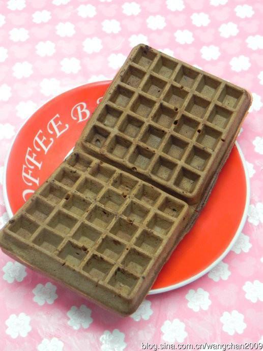 可可华夫饼的做法