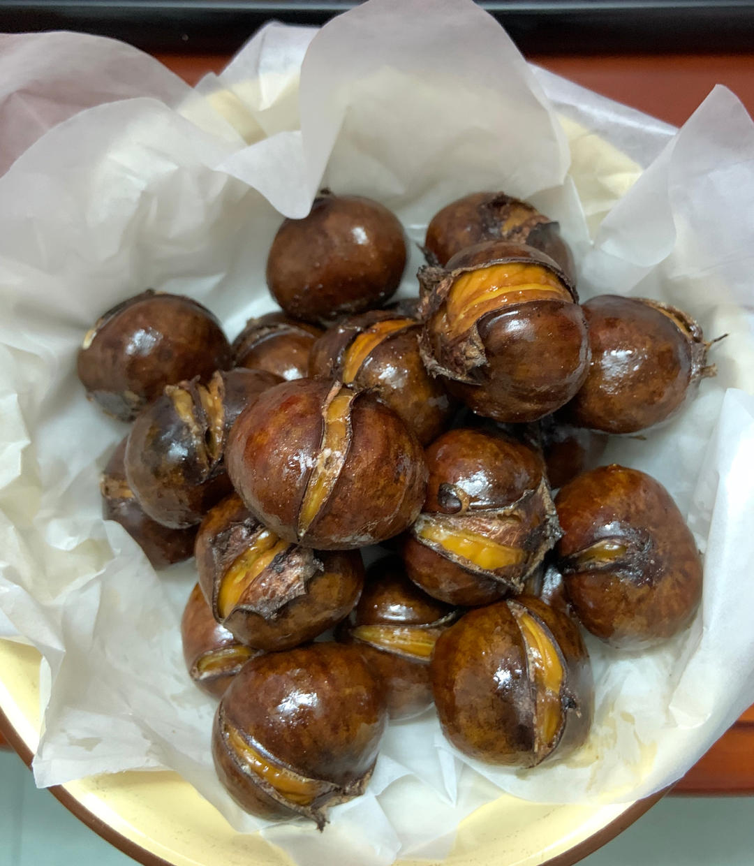 ‼️香甜软糯‼️轻松好剥㊙️烤箱版糖炒栗子