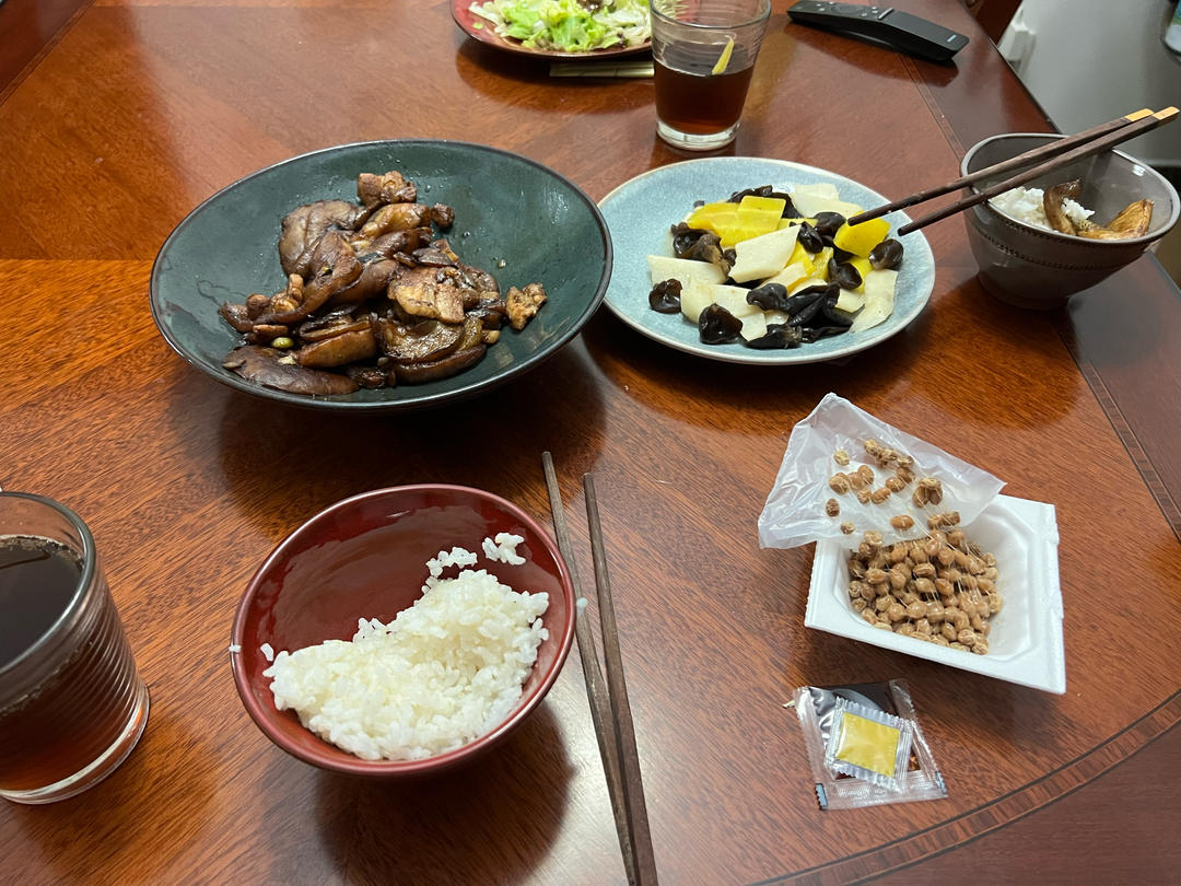 山药炒木耳