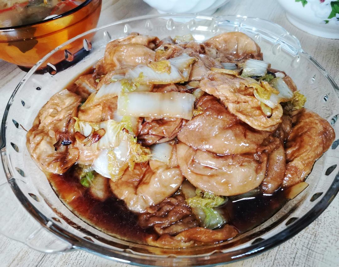白菜油面筋