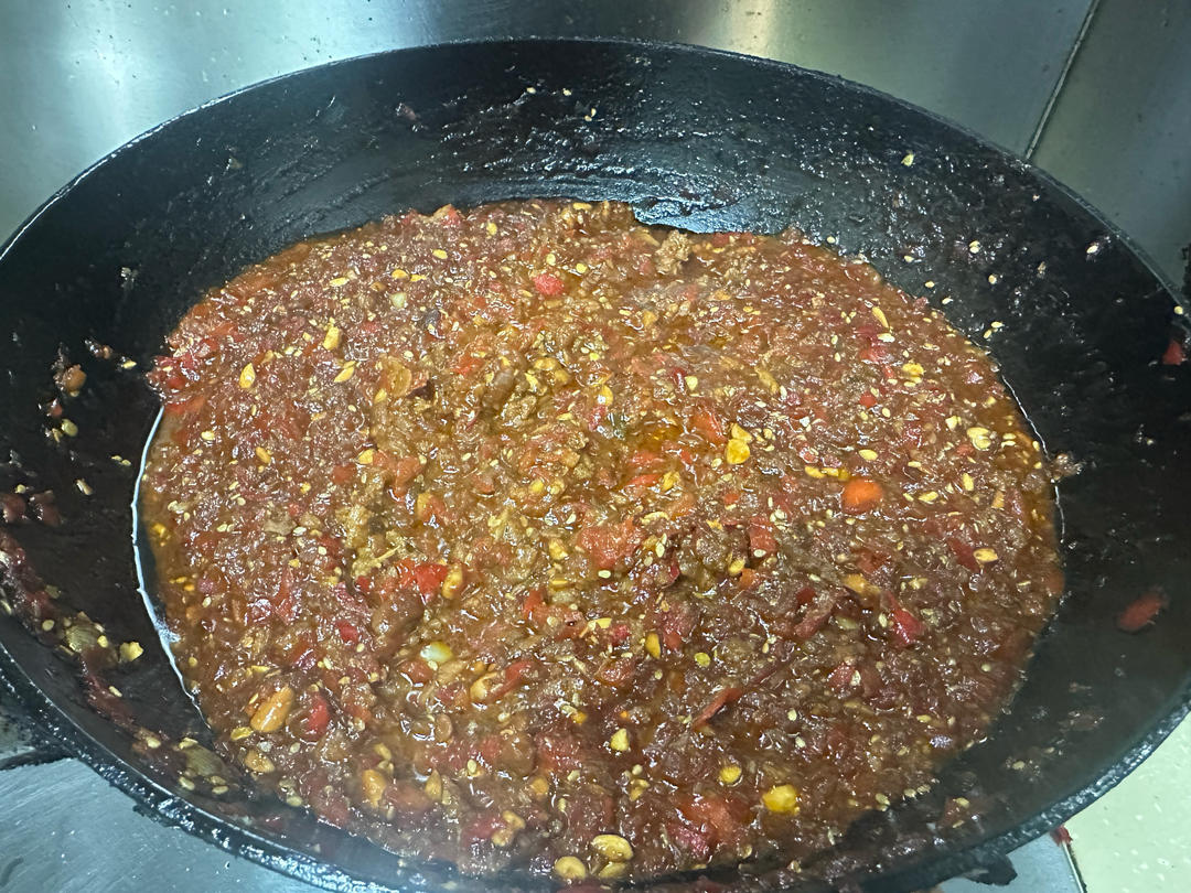 奶奶祖传秘制超香牛肉辣椒酱-下饭必备！