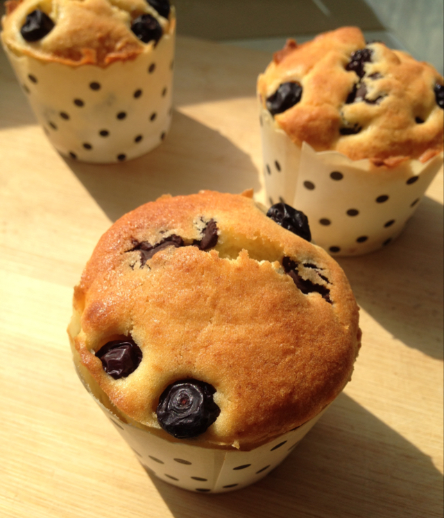 蓝莓巧克力马芬