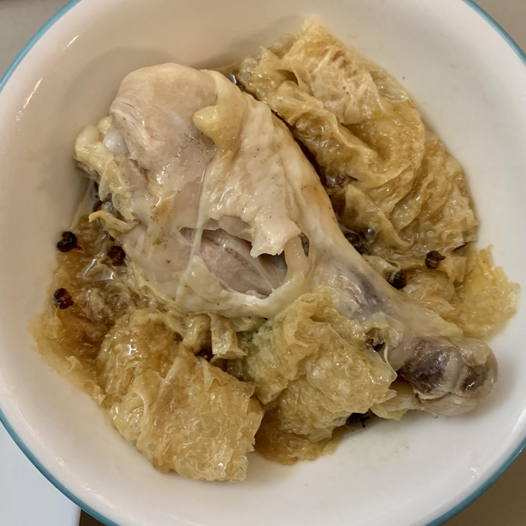 鲜嫩多汁爆好吃椒盐蒸鸡腿