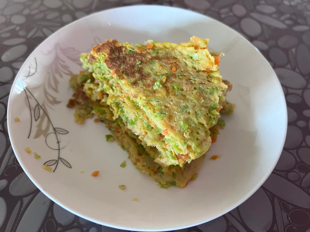 鸡蛋蔬菜饼