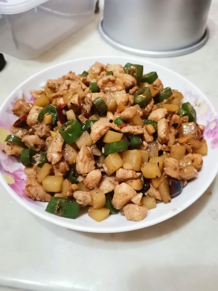 超嫩的小炒鸡胸肉