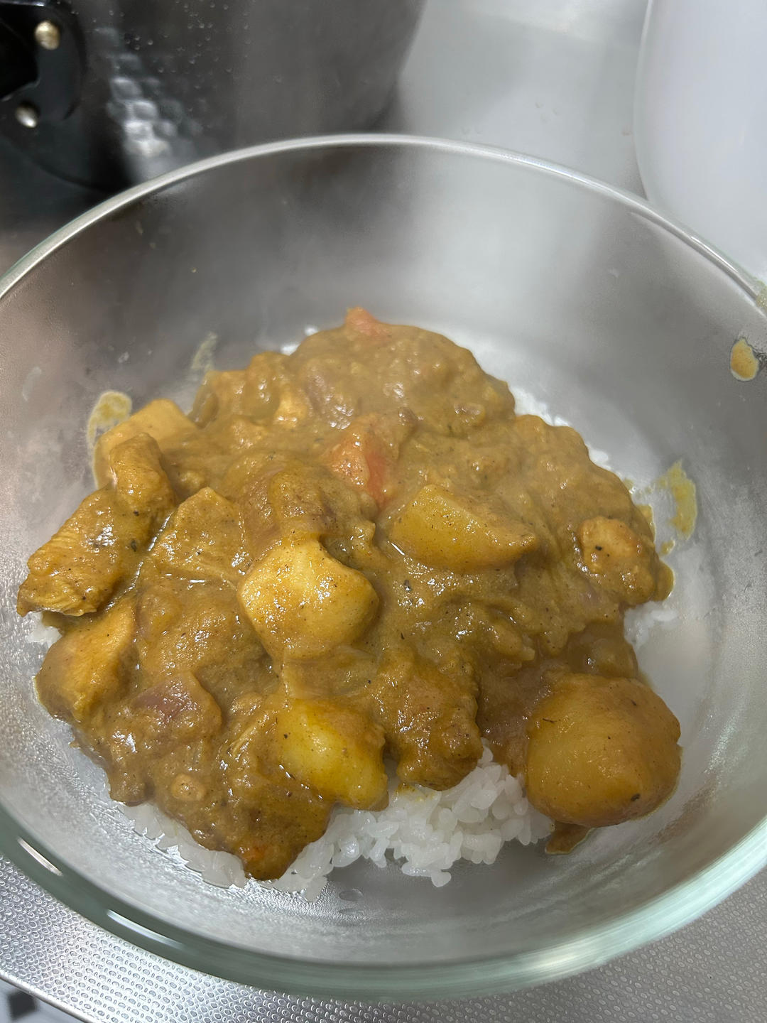 风味浓郁的泰式咖喱鸡