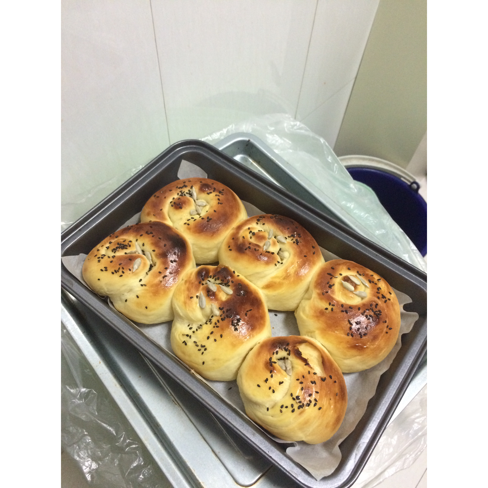 免揉松软韩式餐包