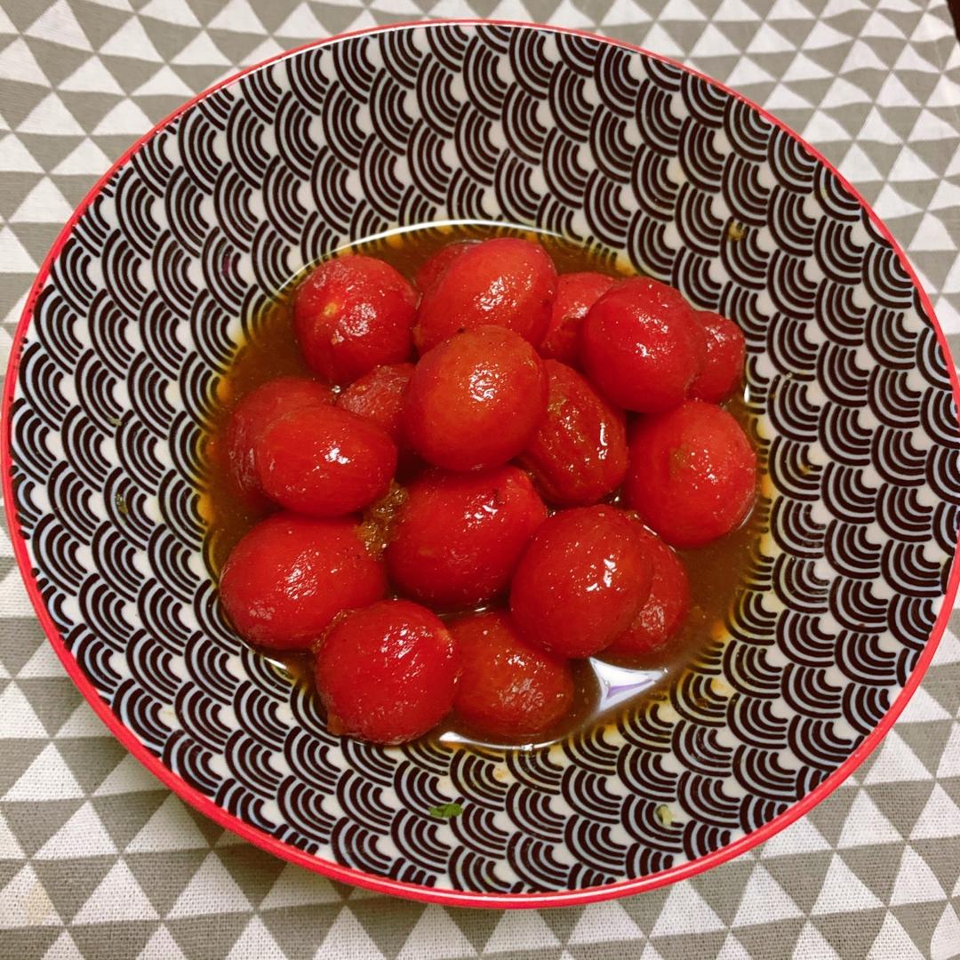话梅小番茄