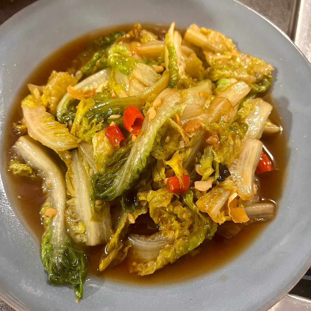 小炒生菜太好吃