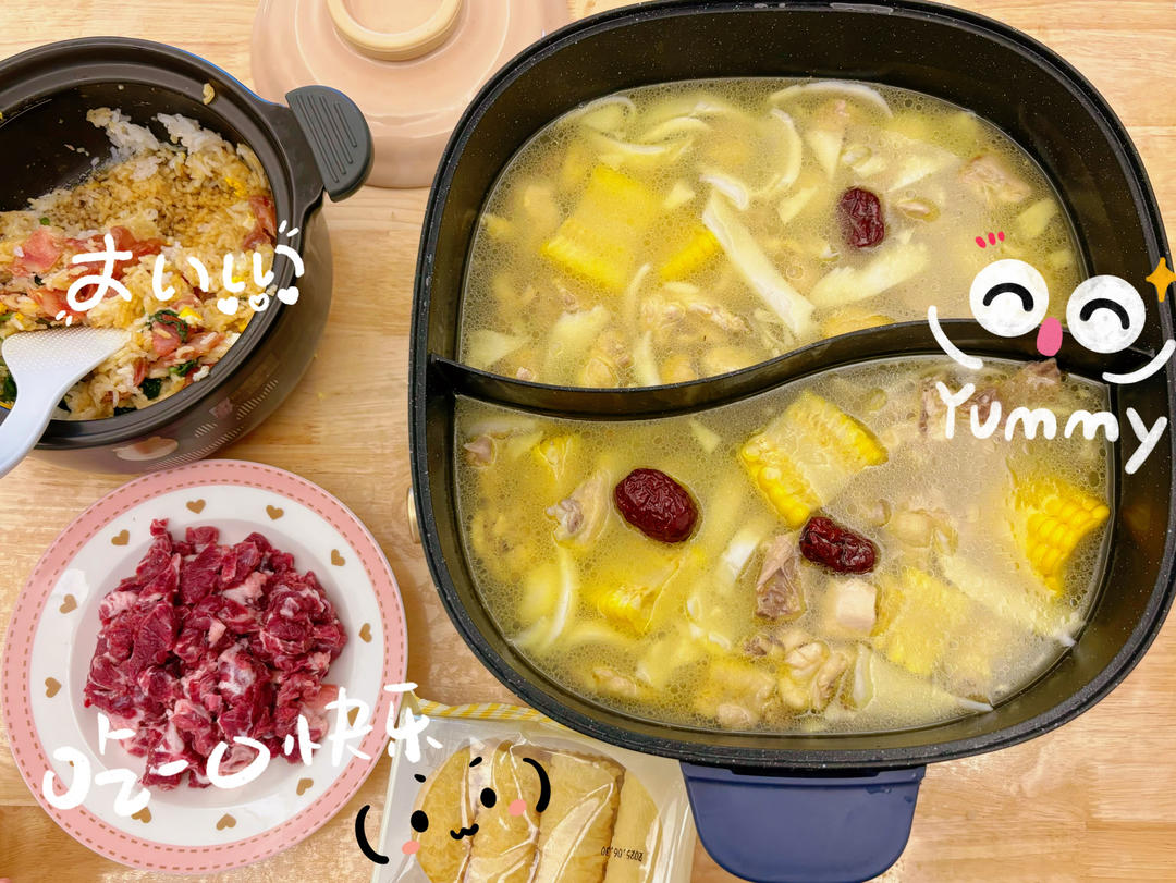 跟店里一模一样的💯椰子鸡火锅🍲超详细步骤零失败率