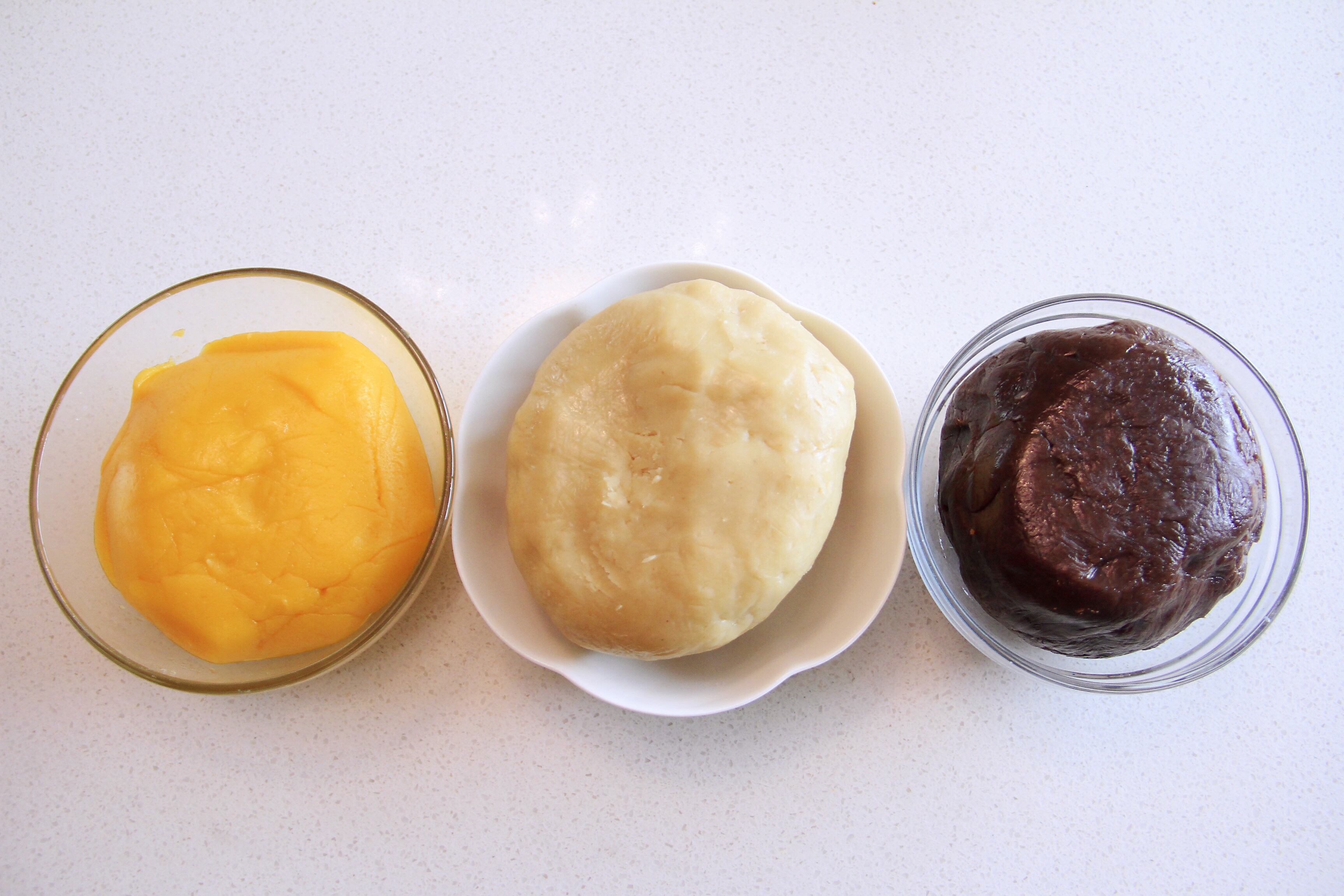 自制月饼馅：豆沙、莲蓉、奶黄的做法